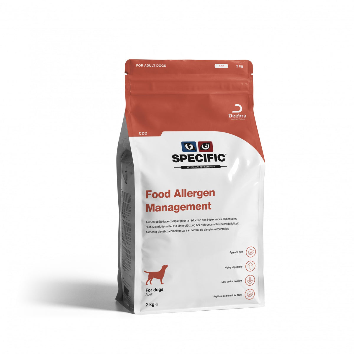 Specific Food Allergy Management / CDD &amp; CDW - aliment chien
