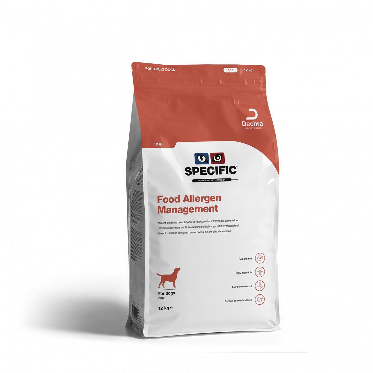 Specific Food Allergy Management / CDD &amp; CDW - aliment chien