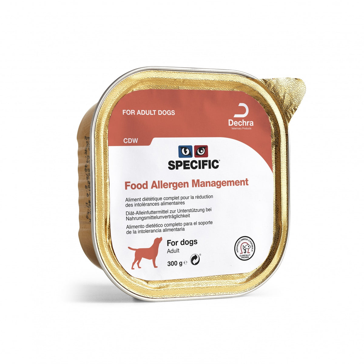 Specific Food Allergy Management / CDD &amp; CDW - aliment chien