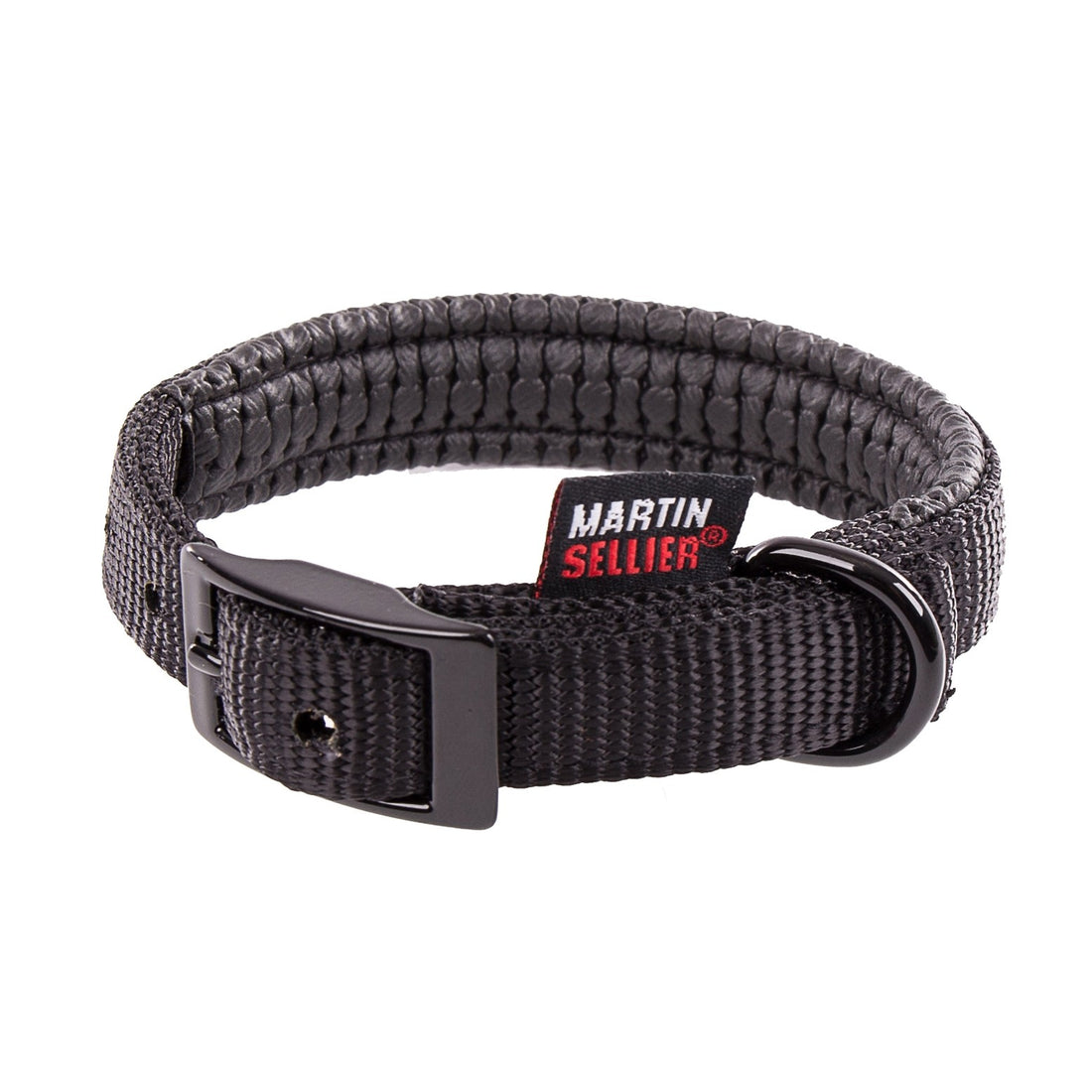 Collier Confort noir chien