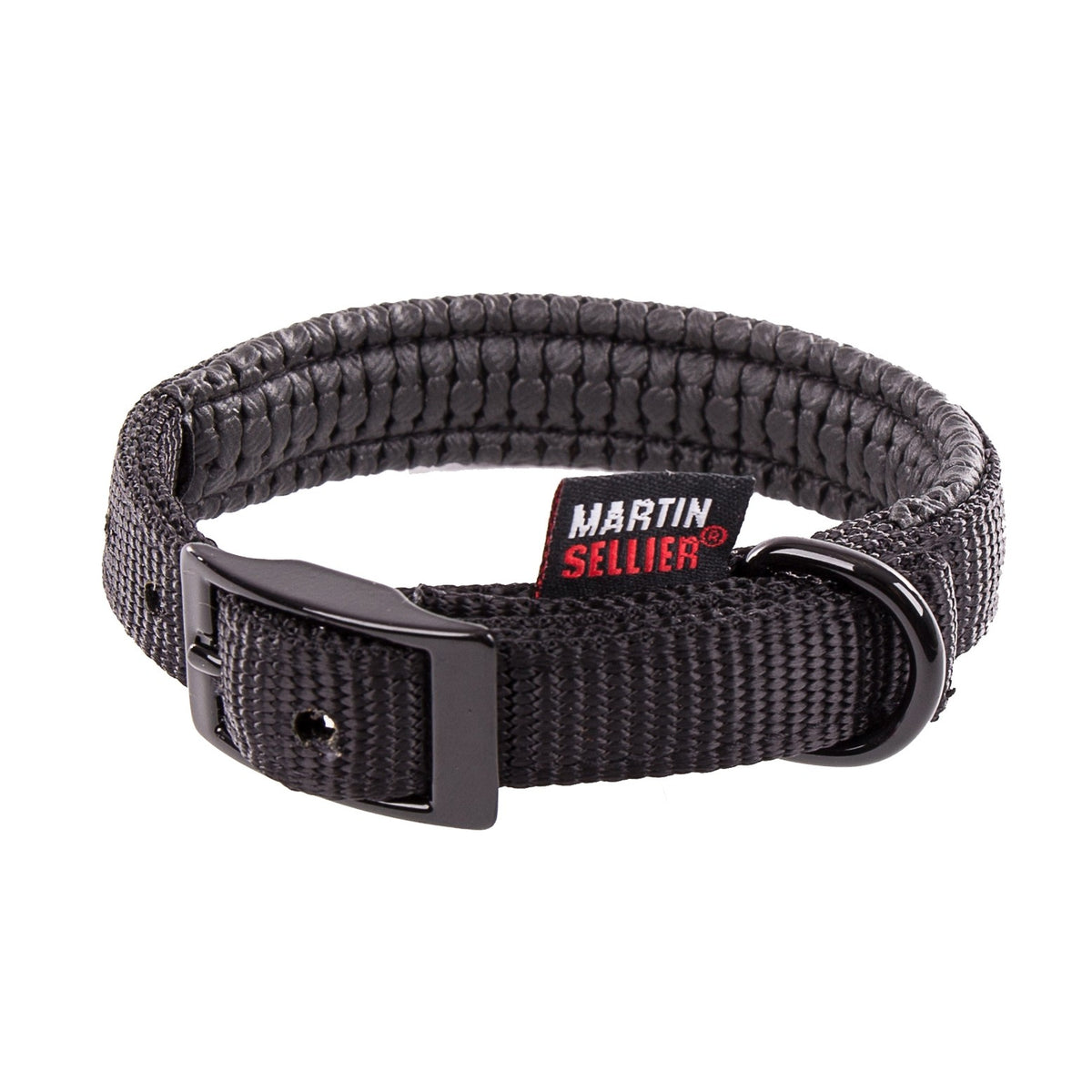 Collier Confort noir chien