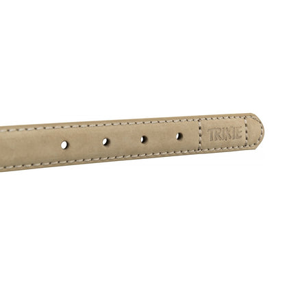 Collier en cuir Be Nordic beige chien