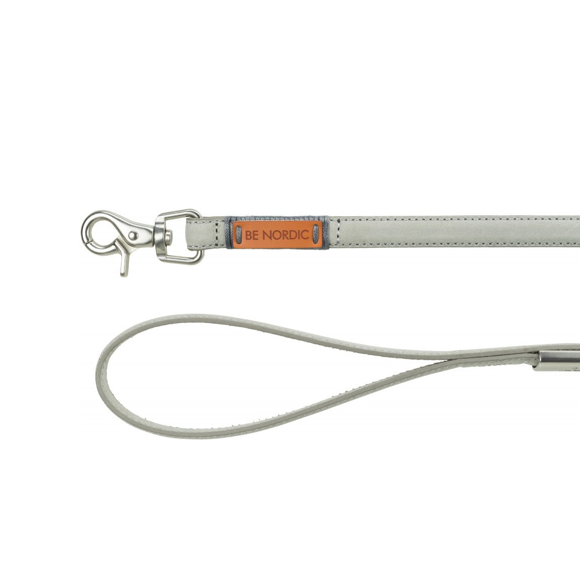 Laisse en cuir grise Be Nordic chien