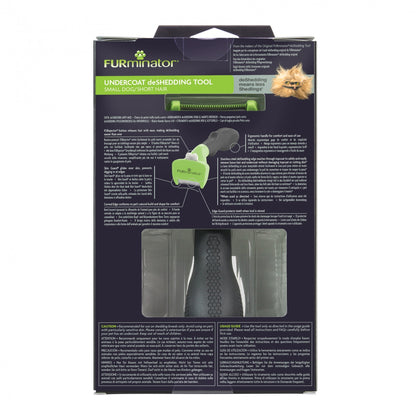 Brosse Furminator poils courts chien