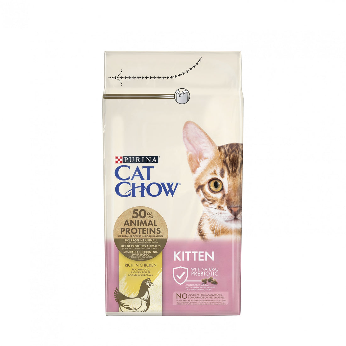 Purina Cat Chow Kitten au poulet - croquettes chaton