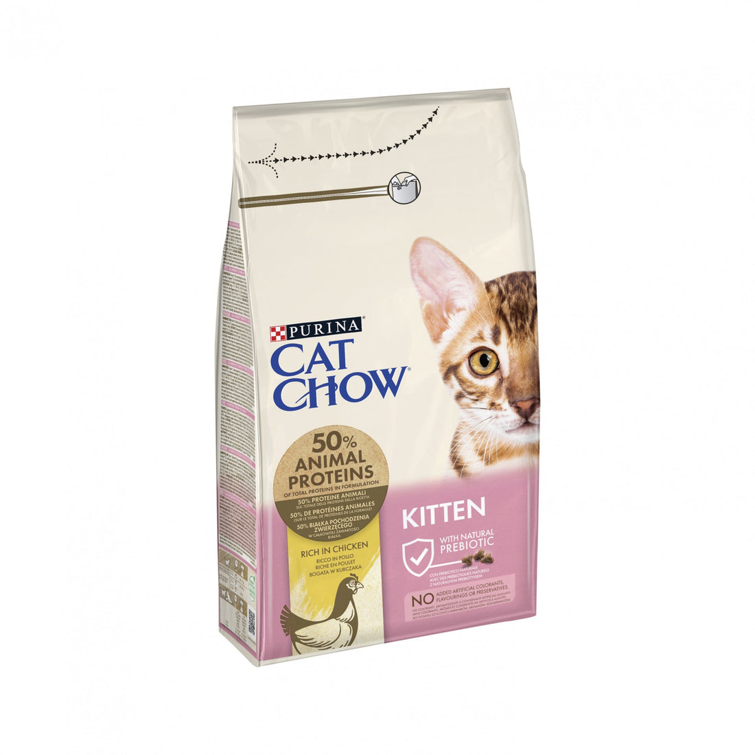 Purina Cat Chow Kitten au poulet - croquettes chaton
