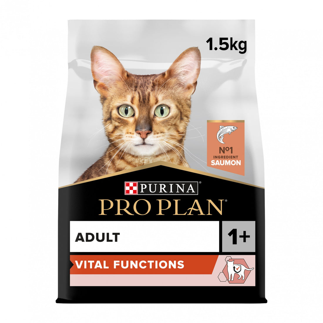 Pro Plan Vital Functions Adult au saumon - croquettes chat