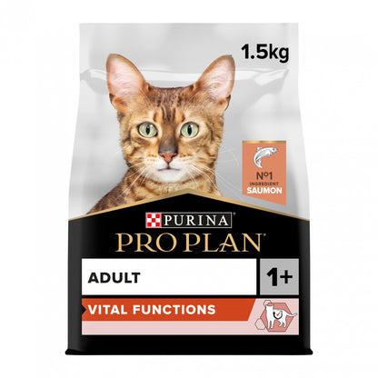 Pro Plan Vital Functions Adult au saumon - croquettes chat