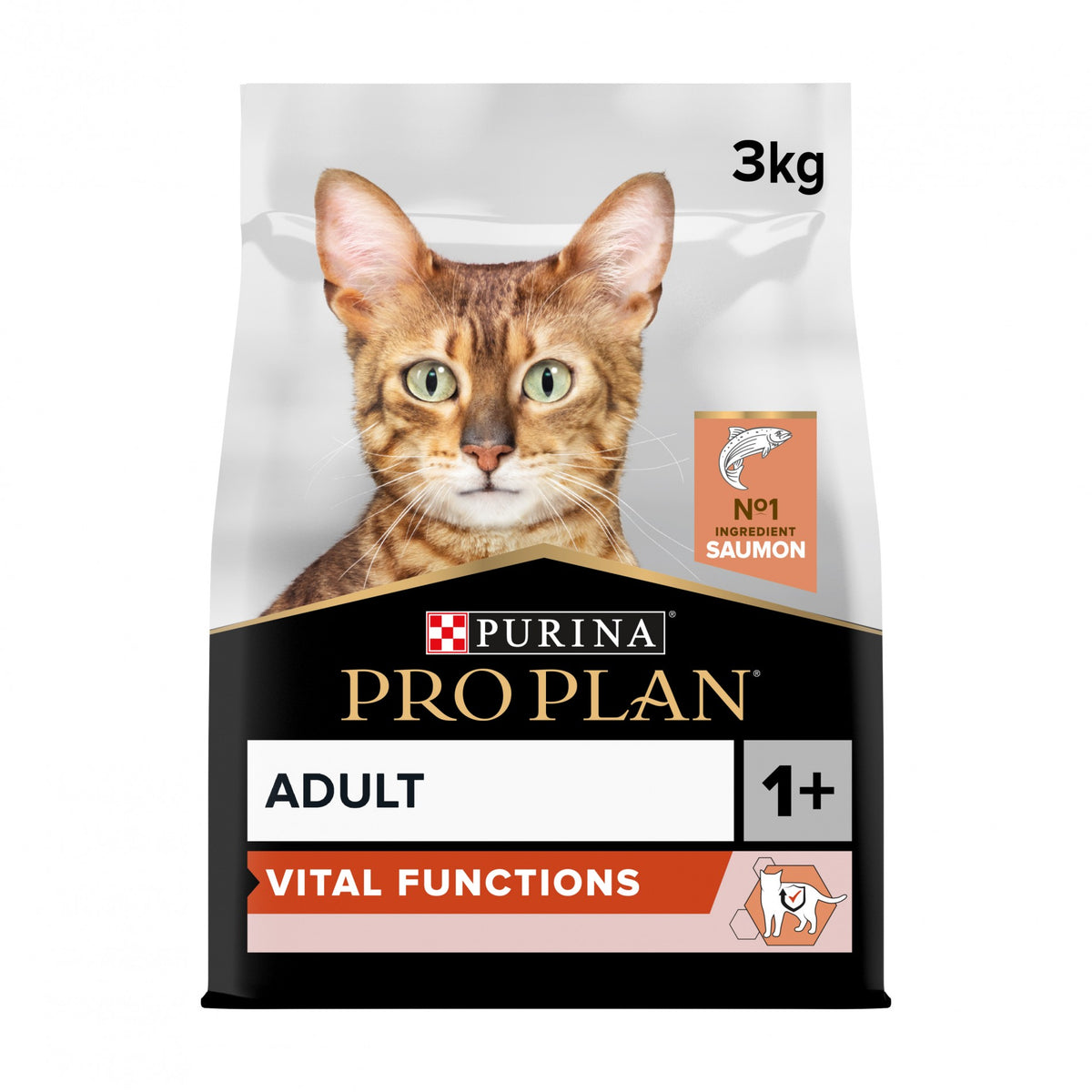 Pro Plan Vital Functions Adult au saumon - croquettes chat