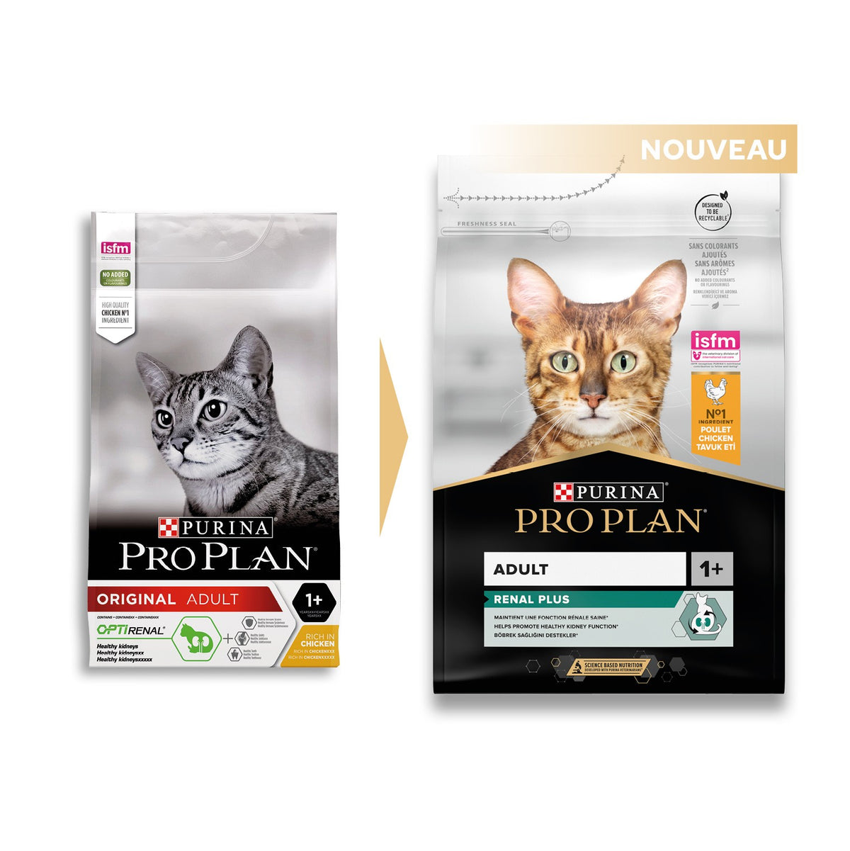 Pro Plan Renal Plus Adult au poulet - croquettes chat