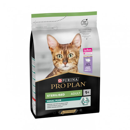 Pro Plan Renal Plus Sterilised Adult à la dinde - croquettes chat