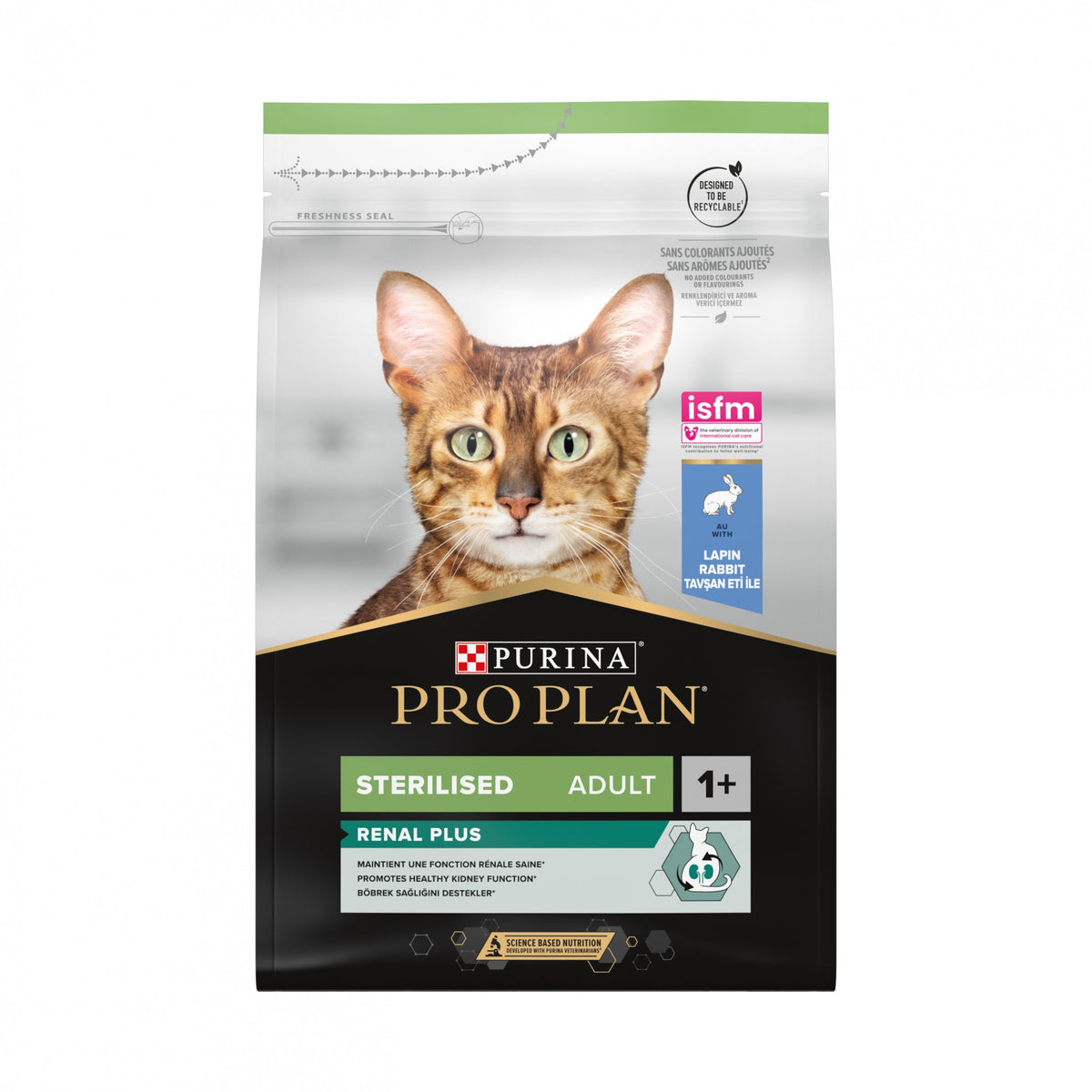Pro Plan Renal Plus Sterilised Adult au lapin - croquettes chat
