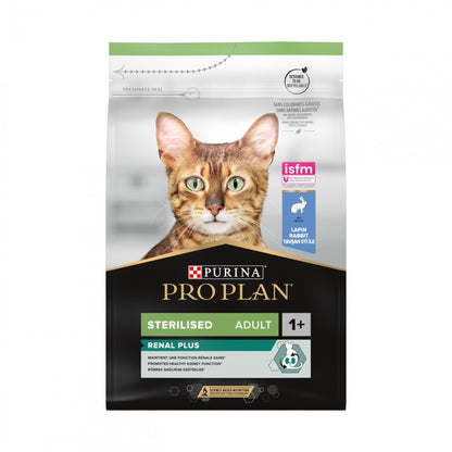 Pro Plan Renal Plus Sterilised Adult au lapin - croquettes chat