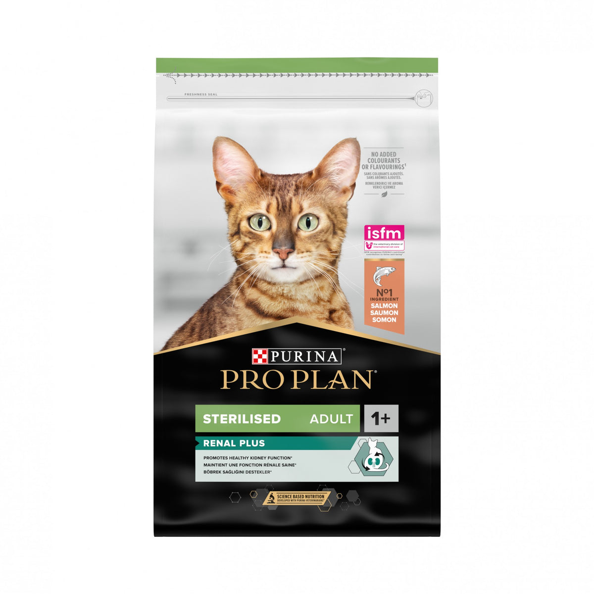 Pro Plan Renal Plus Sterilised Adult au saumon - croquettes chat