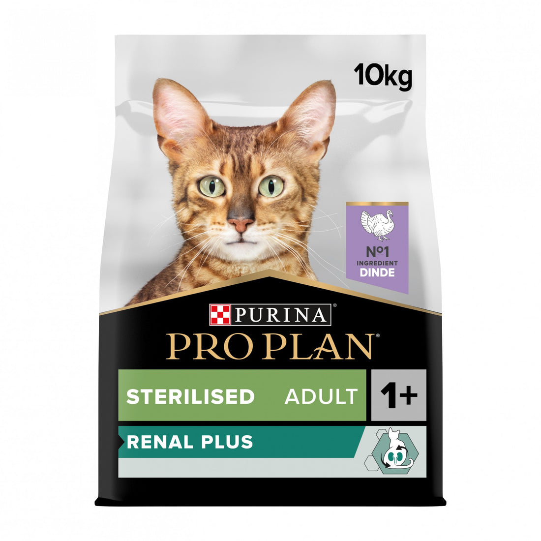 Pro Plan Renal Plus Sterilised Adult à la dinde - croquettes chat