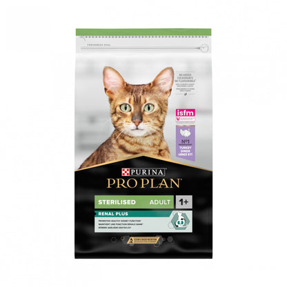 Pro Plan Renal Plus Sterilised Adult à la dinde - croquettes chat
