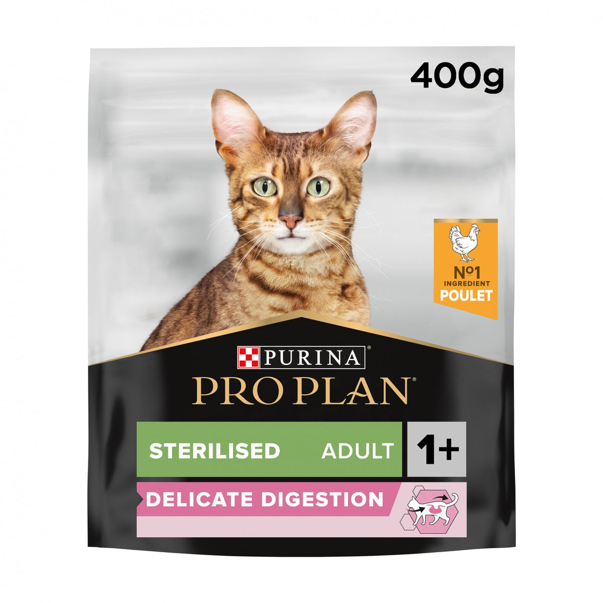 Pro Plan Delicate Digestion Sterilised Adult au poulet - croquettes chat