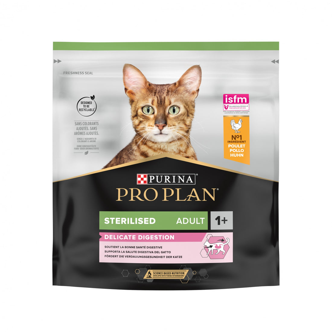 Pro Plan Delicate Digestion Sterilised Adult au poulet - croquettes chat