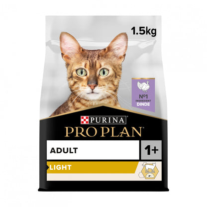 Pro Plan Light Adult OptiLight - croquettes chat