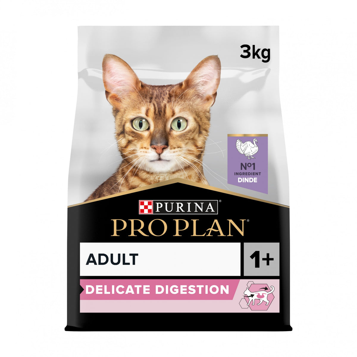 Pro Plan Delicate Digestion Adult à la dinde - croquettes chat