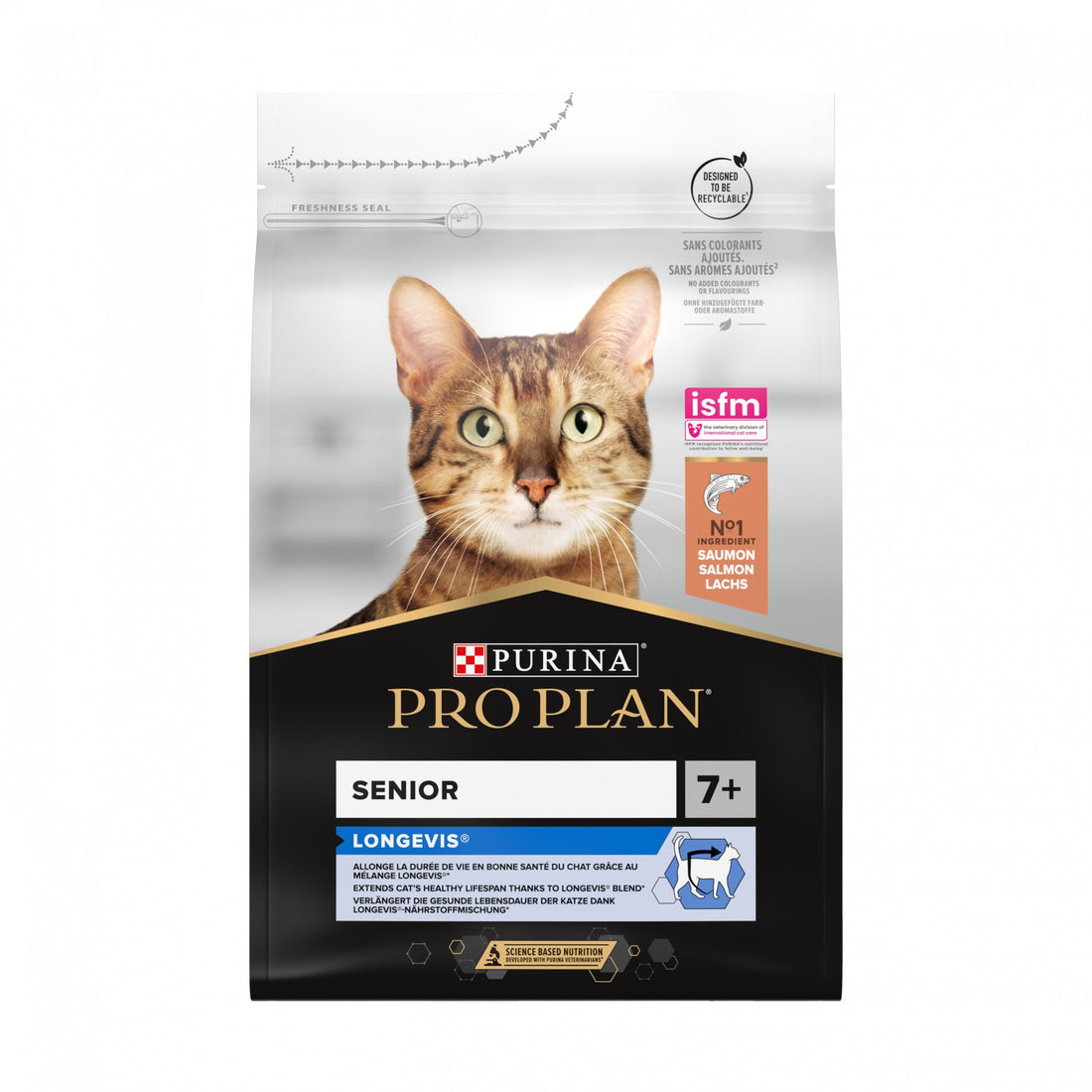 Pro Plan Longevis Senior au saumon - croquettes chat
