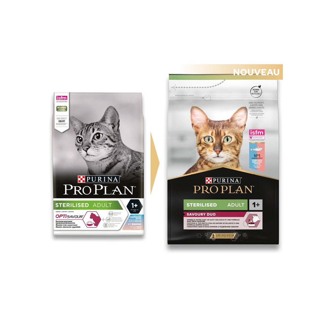 Pro Plan Savoury Duo Sterilised Adult - croquettes chat