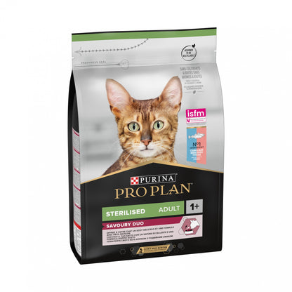 Pro Plan Savoury Duo Sterilised Adult - croquettes chat