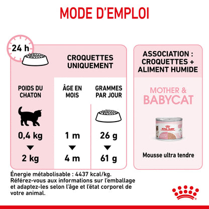 Royal Canin Mother &amp; Babycat - croquettes chatte, chaton