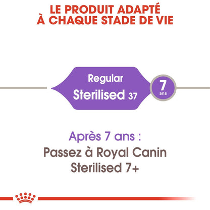 Royal Canin Sterilised 37 - croquettes chat