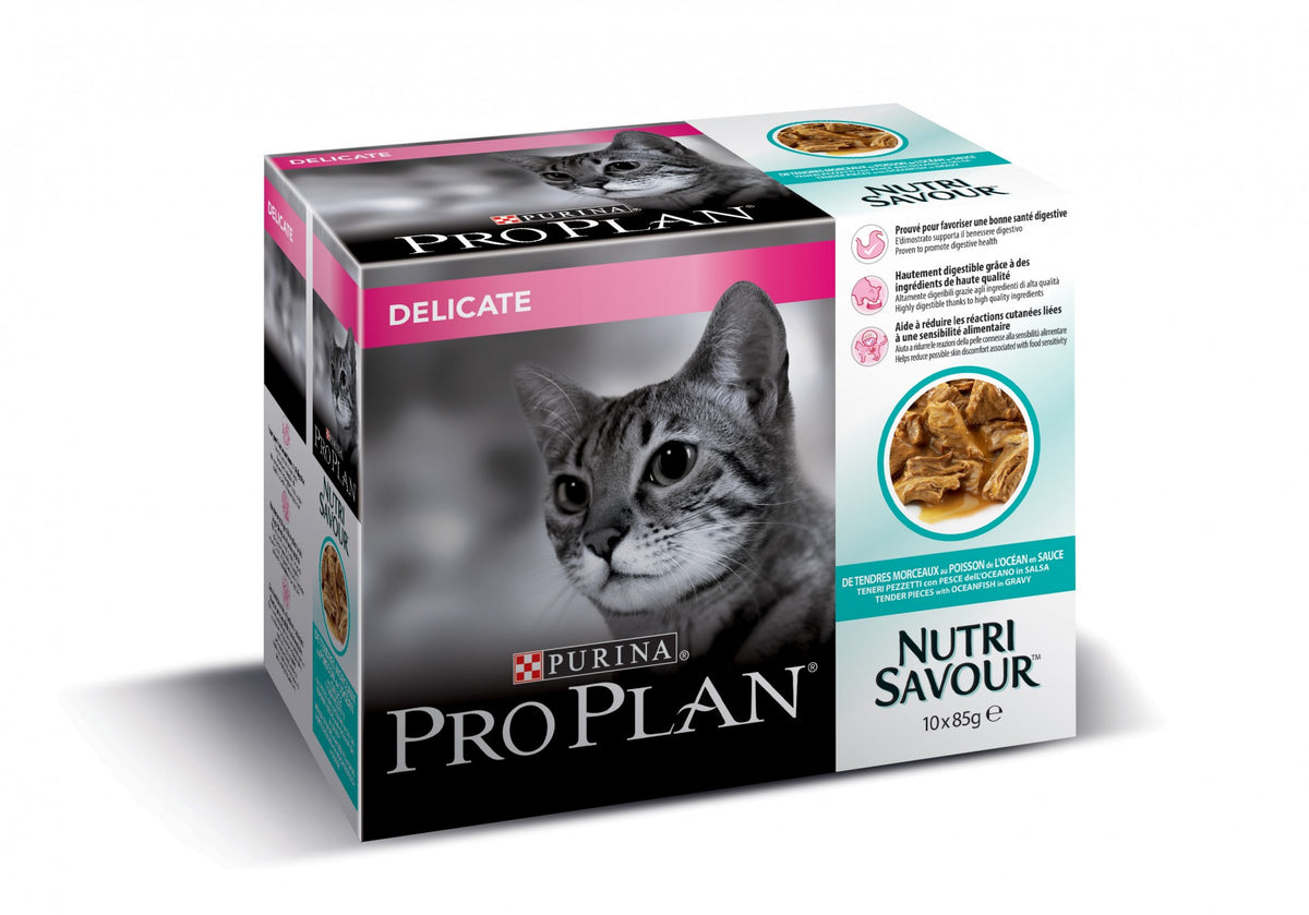 Pro Plan Nutrisavour Delicate en sauce - pâtée chat