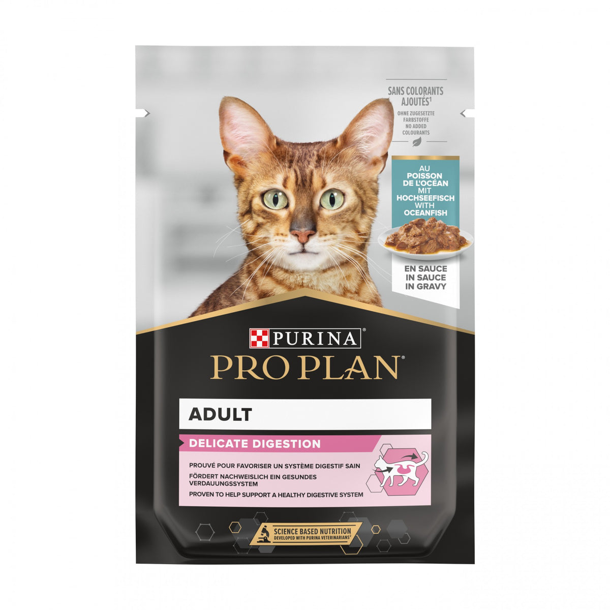 Pro Plan Nutrisavour Delicate en sauce - pâtée chat