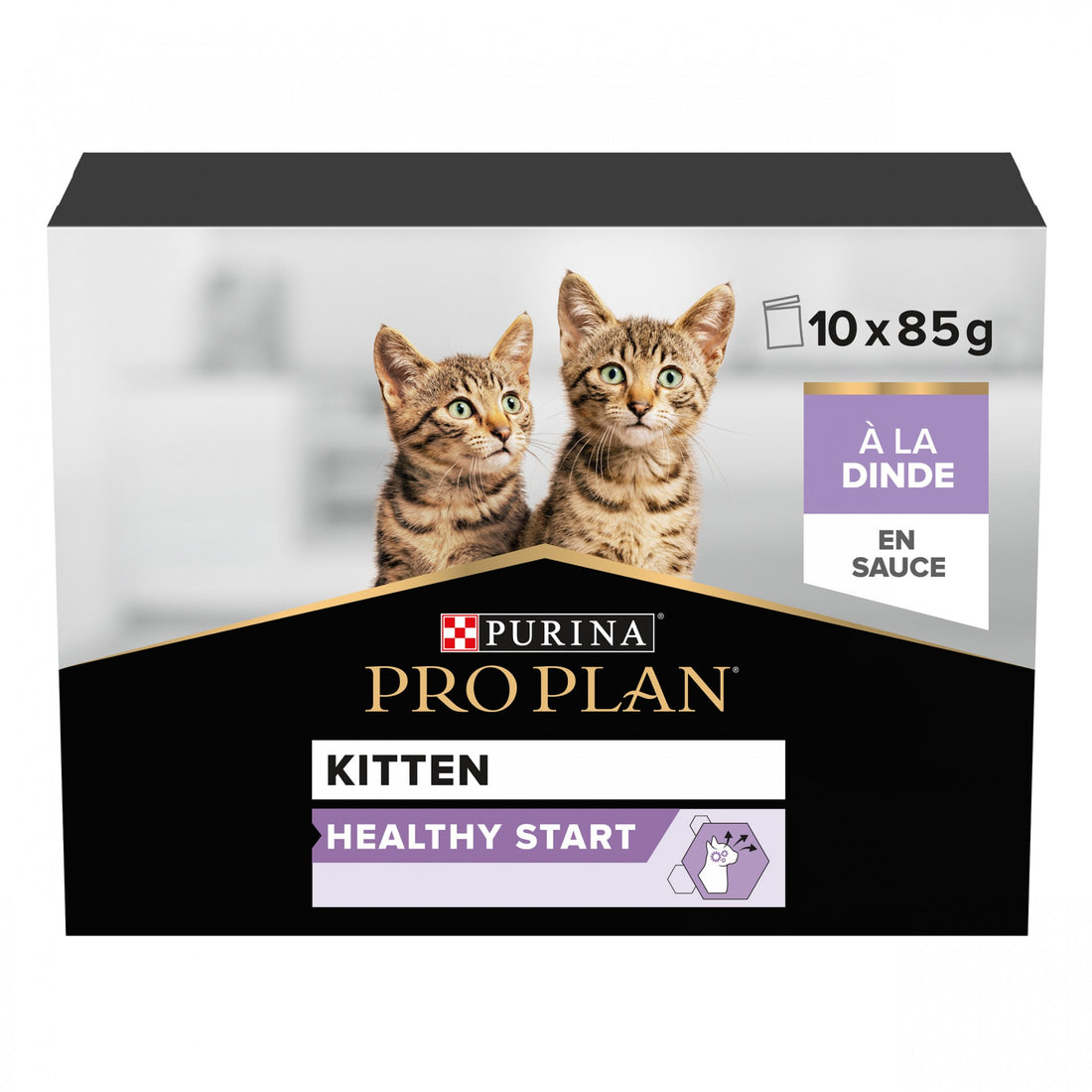 Pro Plan Healthy Start Kitten en sauce à la dinde - pâtée chaton