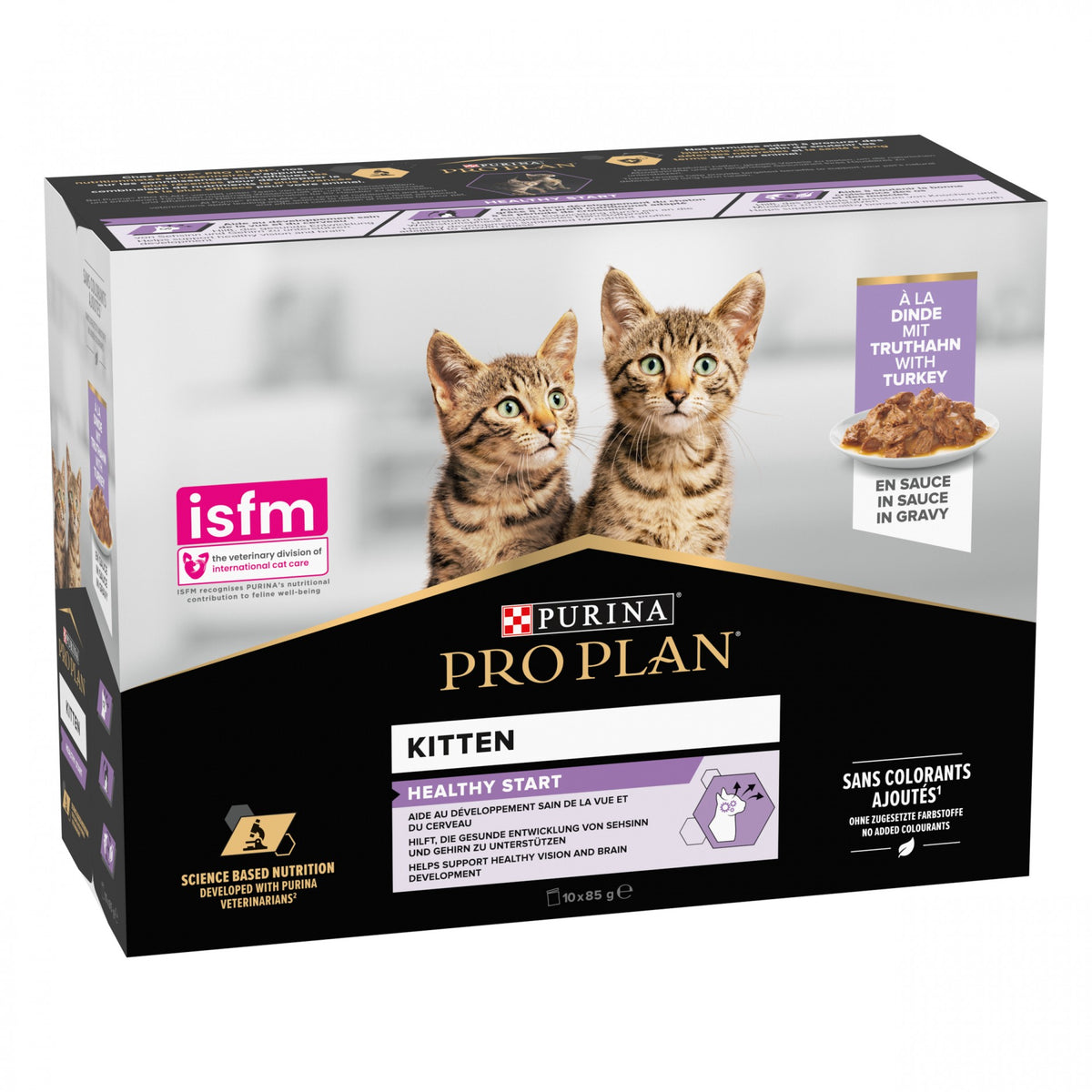 Pro Plan Healthy Start Kitten en sauce à la dinde - pâtée chaton