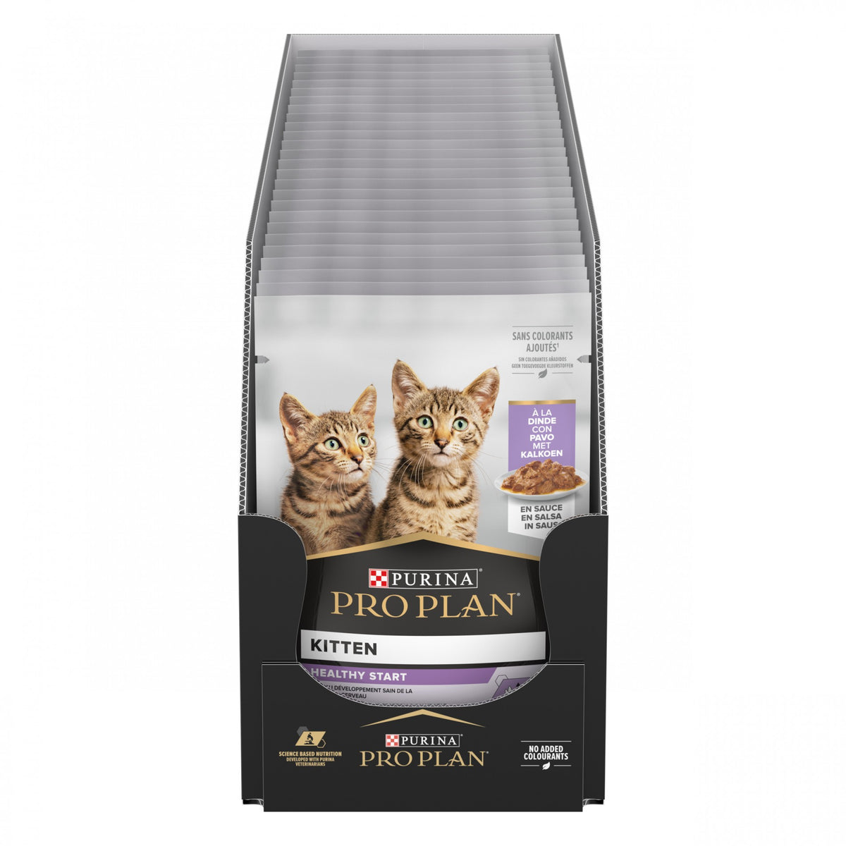 Pro Plan Healthy Start Kitten en sauce à la dinde - pâtée chaton