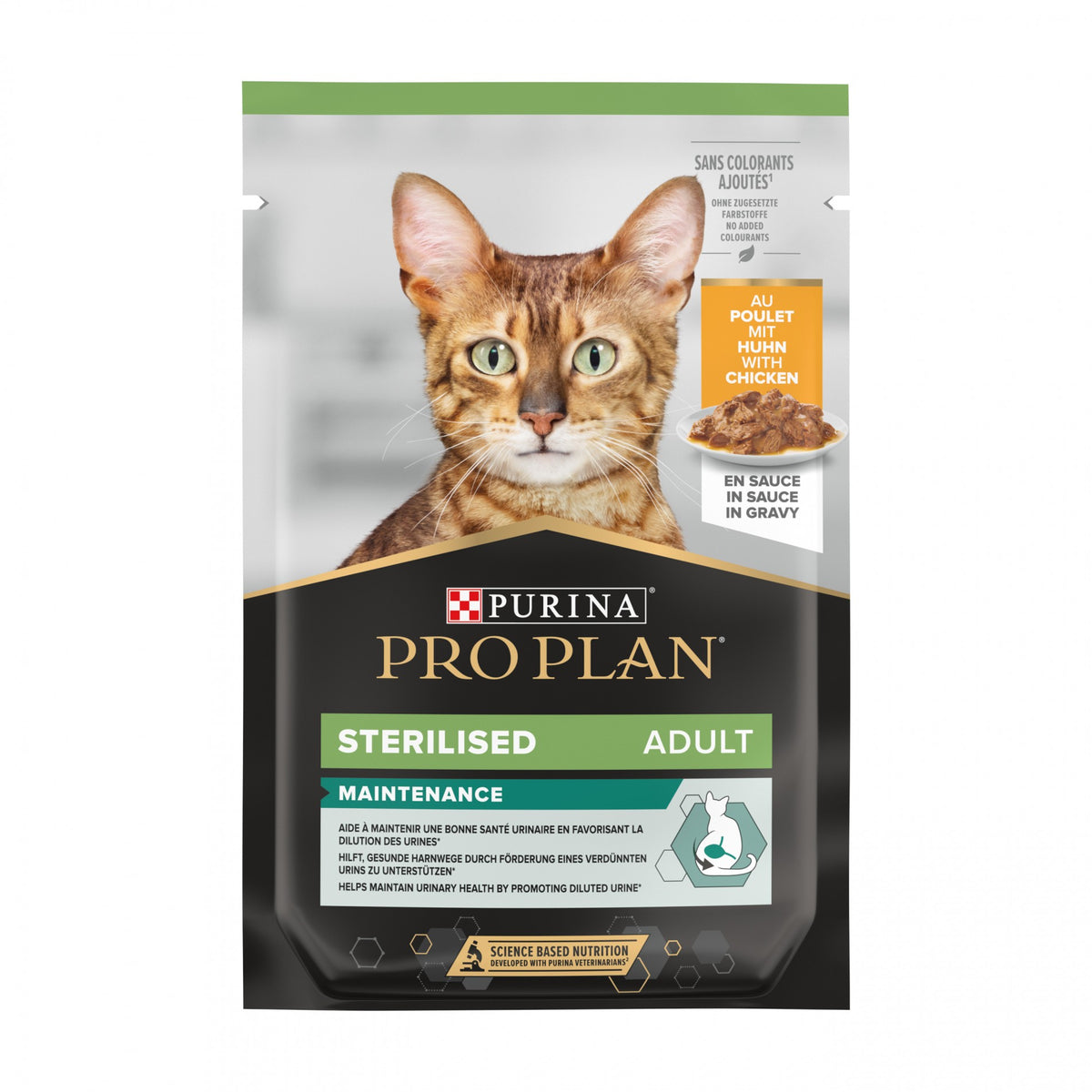 Pro Plan Nutrisavour Sterilised en sauce - pâtée chat