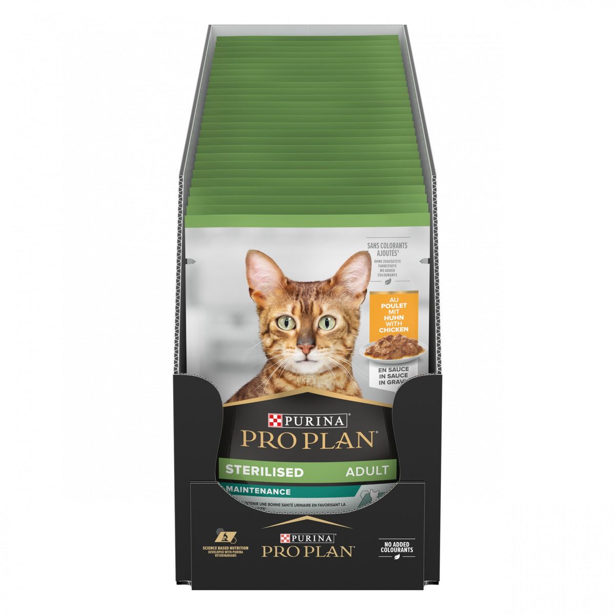 Pro Plan Nutrisavour Sterilised en sauce - pâtée chat