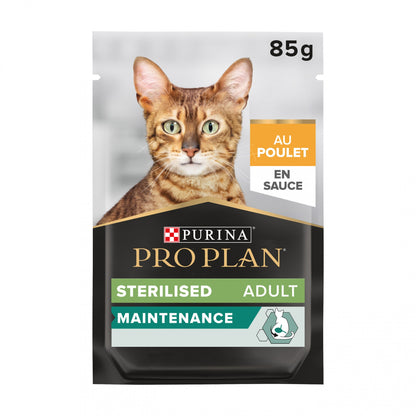 Pro Plan Nutrisavour Sterilised en sauce - pâtée chat