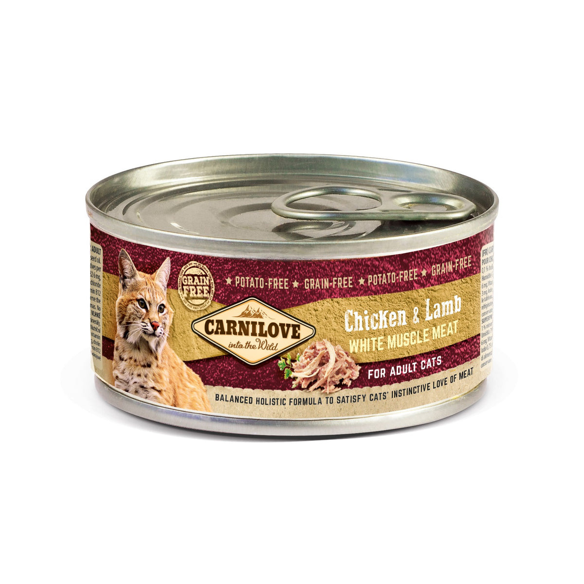 Carnilove Adult poulet &amp; agneau en boîte - pâtée chat