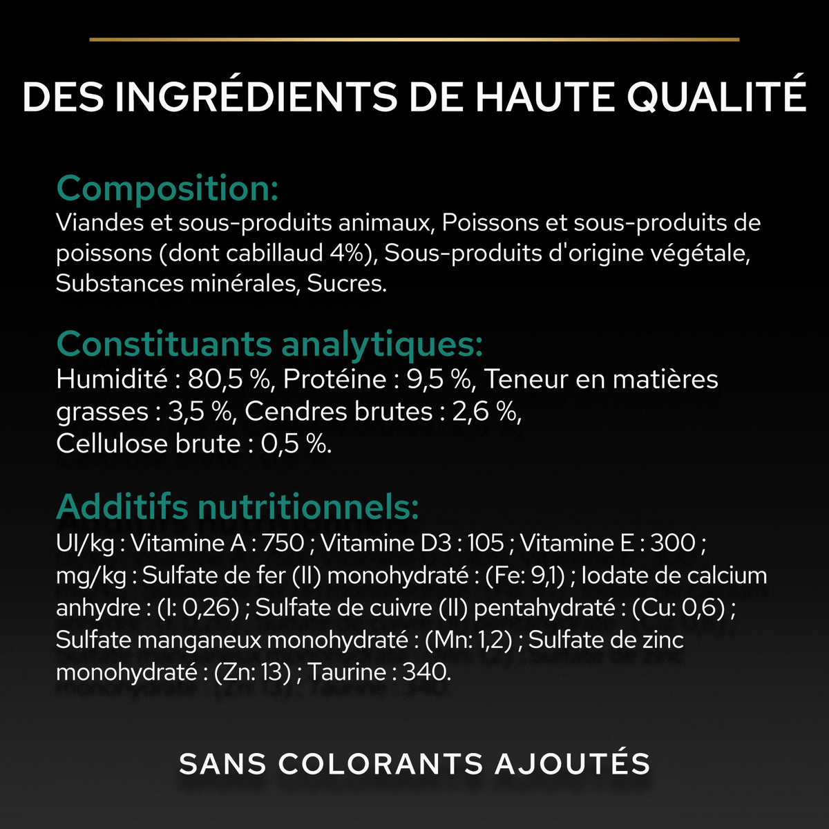 Pro Plan Nutrisavour Sterilised en mousse - pâtée chat