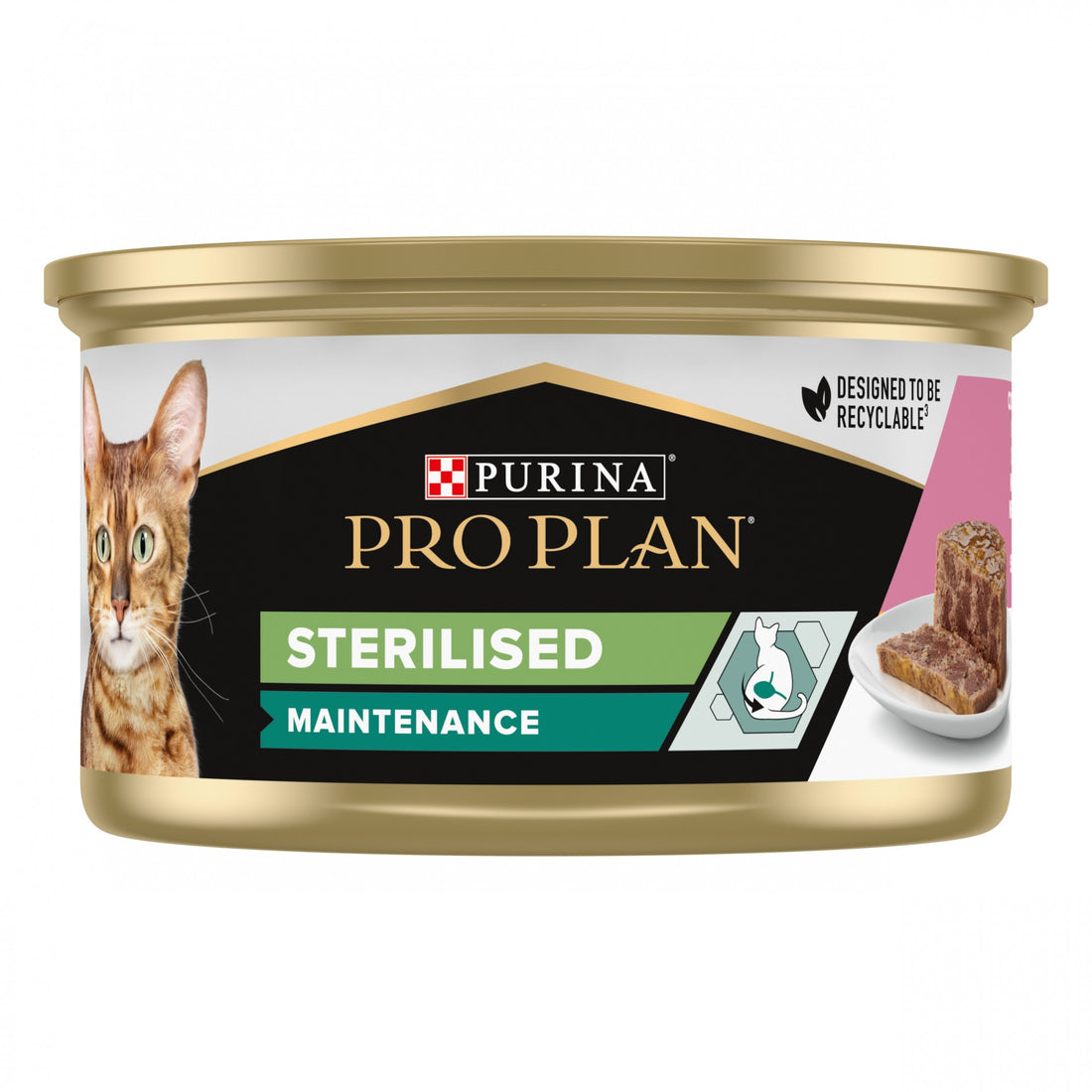 Pro Plan Sterilised thon et saumon - pâtée chat