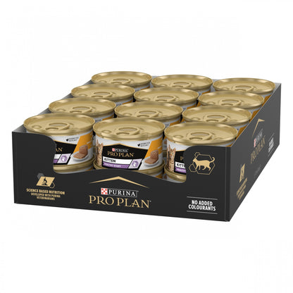 Pro Plan Healthy Start Kitten en mousse au poulet - pâtée chaton