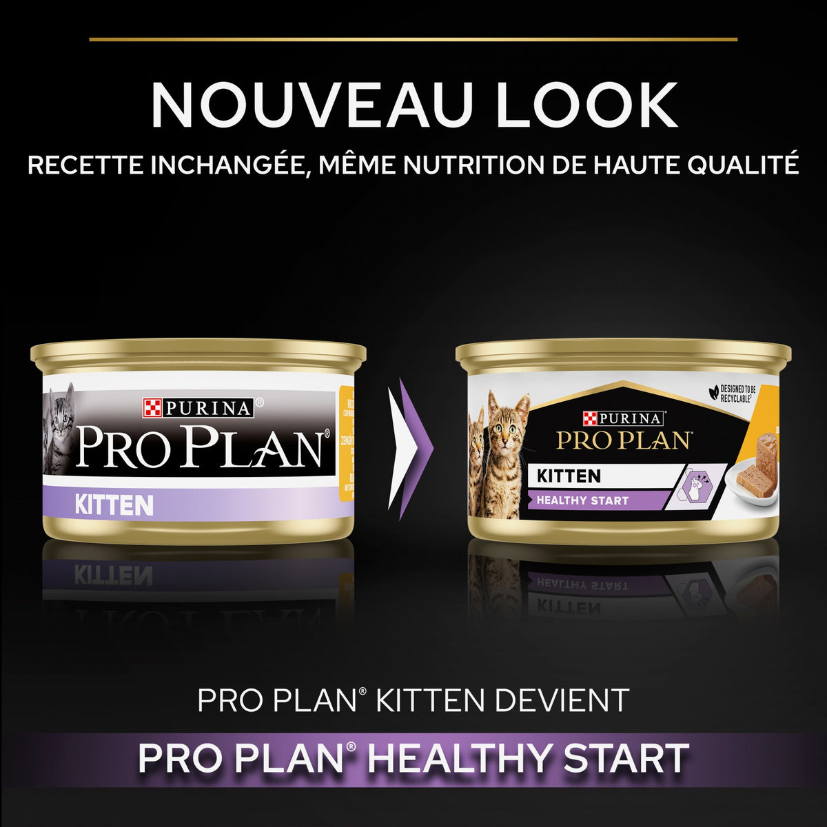 Pro Plan Healthy Start Kitten en mousse au poulet - pâtée chaton