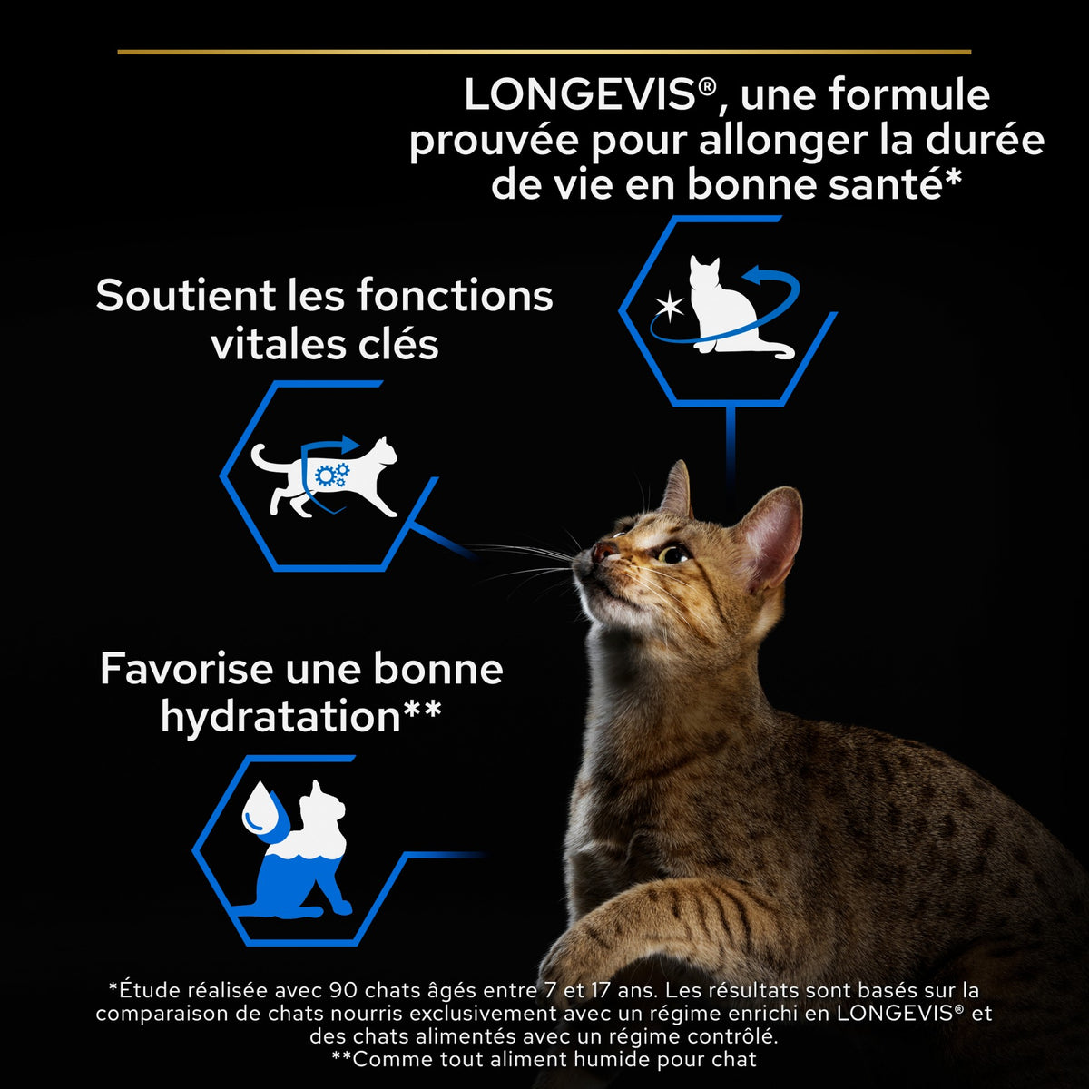Pro Plan Longevis Senior en mousse au thon - pâtée chat