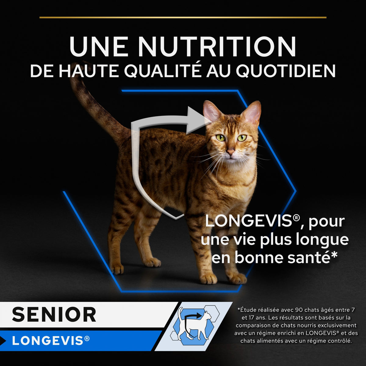 Pro Plan Longevis Senior en mousse au thon - pâtée chat