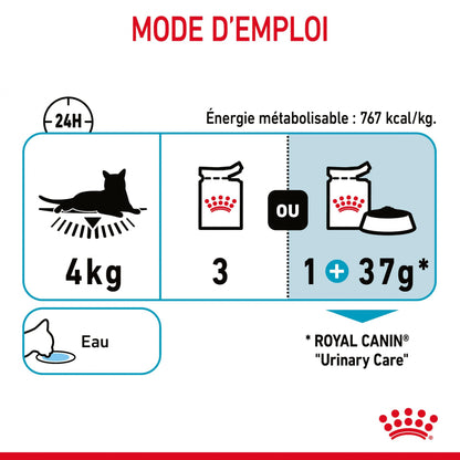 Royal canin Urinary Care en sauce - pâtée chat