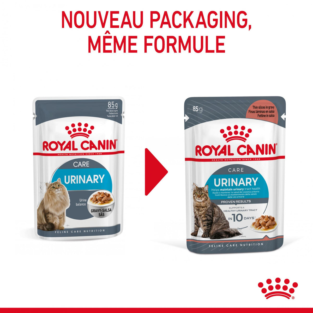 Royal canin Urinary Care en sauce - pâtée chat
