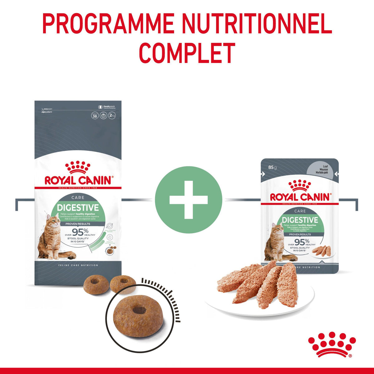 Royal Canin Digestive Care en mousse - pâtée chat