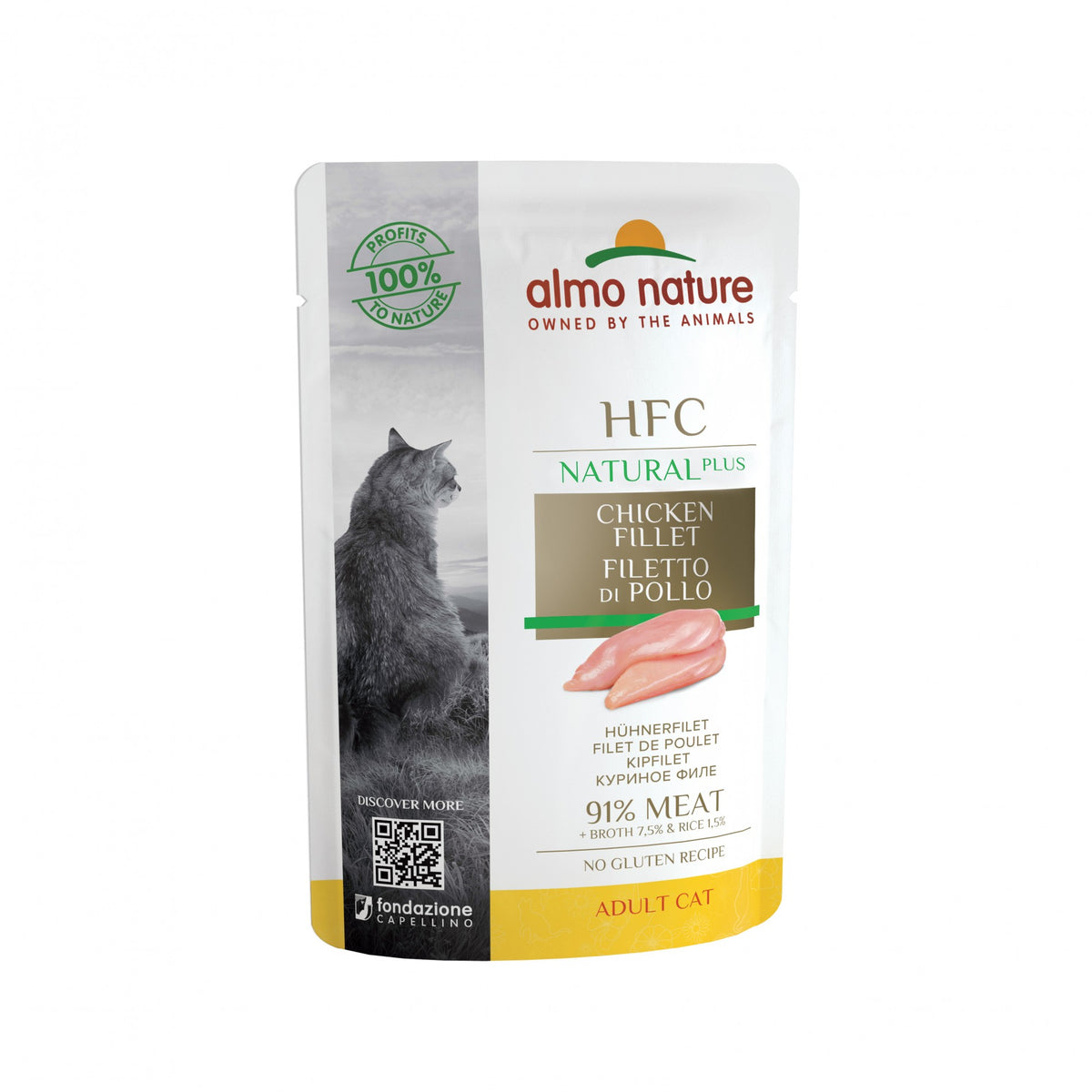 Almo Nature Pâtées Chat Adulte - HFC Natural + - 24 x 55 g