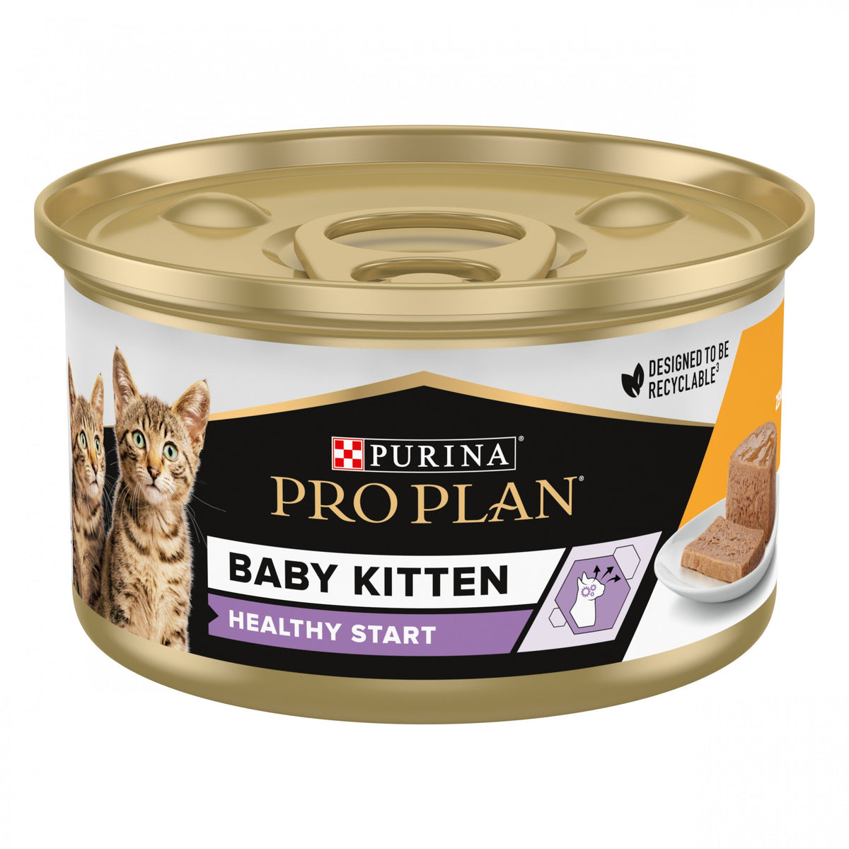 Pro Plan Healthy Start Baby Kitten en mousse au poulet - pâtée chaton