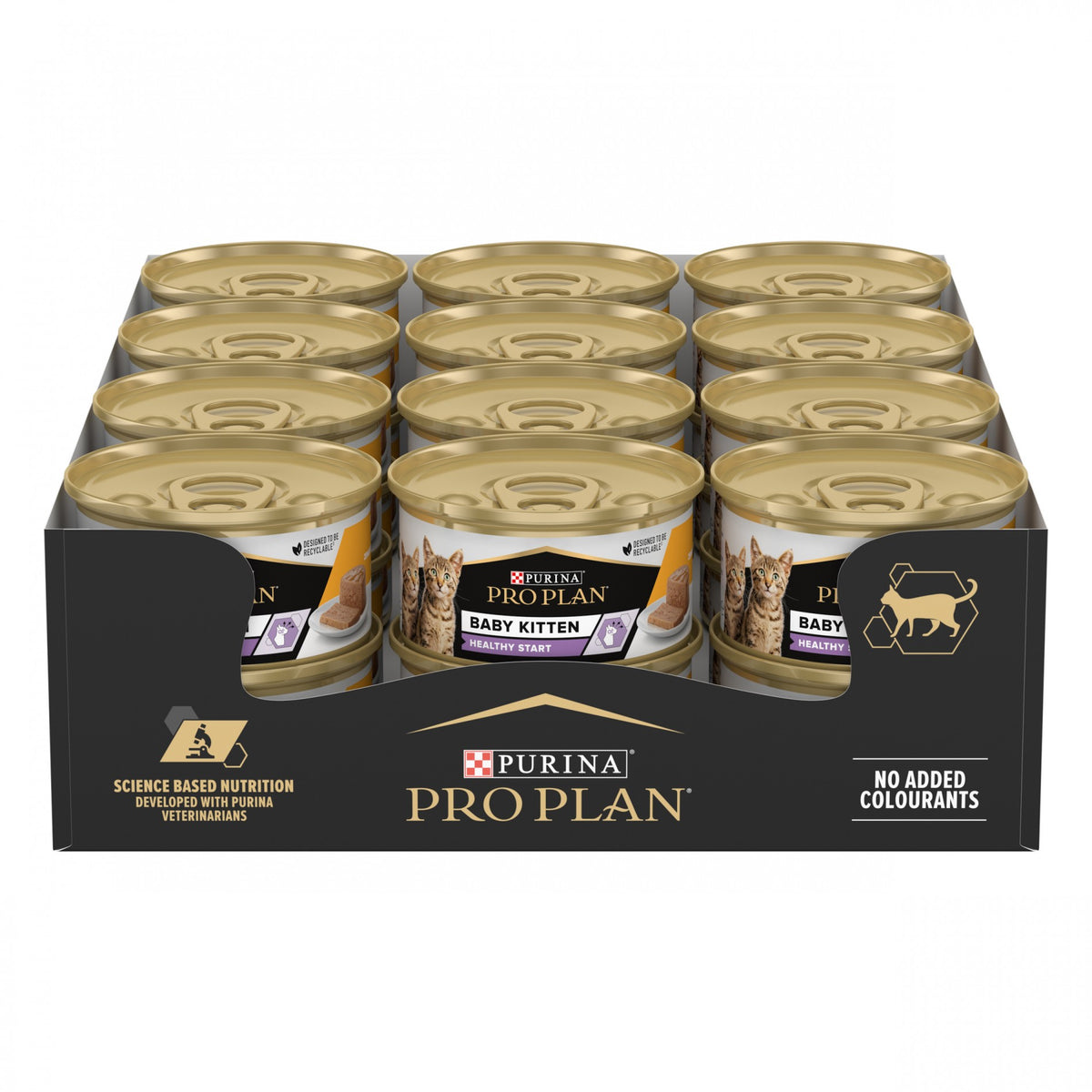 Pro Plan Healthy Start Baby Kitten en mousse au poulet - pâtée chaton